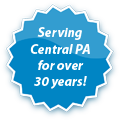 Serving Central PA Badge